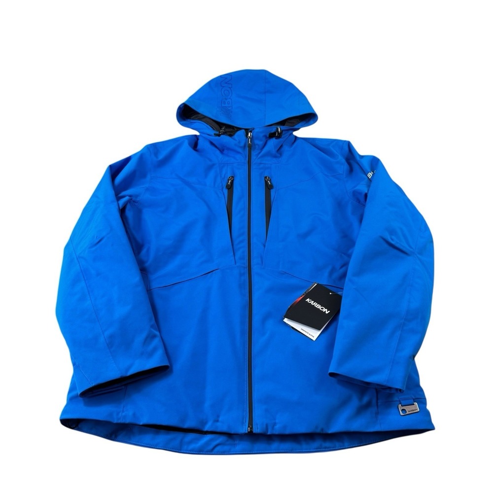 KARBON Blue Full Zip Insulated Hydrogen‎ Jacket Size Men's Large NWT